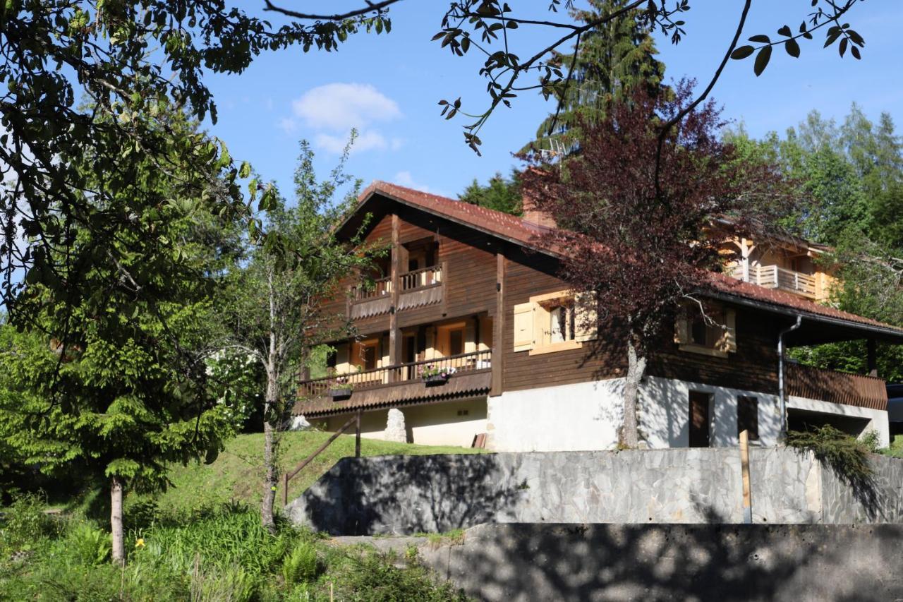 Vila Sous Les Ecotagnes Les Villards-sur-Thônes Exteriér fotografie
